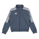 アディダス adidas ジュニア 長袖ジャージジャケット ティロ トラックジャケット(ジャージ)キッズ IS4347 （プリラブドインク/ホワイト）