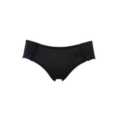 レンヴィ REN-VI コットン&2WAYトリコット ヒップハングショーツ 【返品不可商品】 (ブラック)