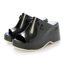 メリッサ melissa MELISSA PATTY STONES + UNDERCOVER AD (METALLIC BLACK)