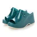 メリッサ melissa MELISSA PATTY STONES + UNDERCOVER AD (METALLIC GREEN)