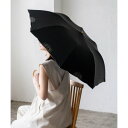 ヴィータフェリーチェ VitaFelice 2段折りショート傘 雨傘 日傘(晴雨兼用/親骨55cm) (SBLACK)