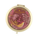 T~[h Sara Miller London PLUM SONGBIRD COSMETIC MIRROR isNj