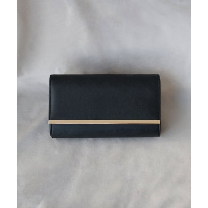 ガール GIRL スクエアフォルムクラッチパーティーバッグ （ブラック）