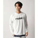 ロイアル roial 長袖ラッシュガード(水着) (WHITE)