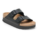 ビルケンシュトック BIRKENSTOCK Arizona PAP Flex Platform 【ナロー幅】 WOMEN (ブラック)