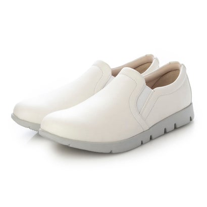 フィットジョイ FITJOY 軽量 slip-on スニーカー （WHT/GRY）