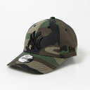 ニューエラ NEW ERA Newera キャップ キッズ Youth ナインフォーティ 940 ヤンキース ベースボール 野球帽 ユース 帽子 ハット NEWERA 9FORTY YOUTH （チャイルド/NYグリーンカモ）