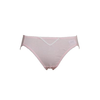 レンヴィ REN-VI ソフト綿天竺100% レギュラーショーツ 【返品不可商品】 (ペールピンク)