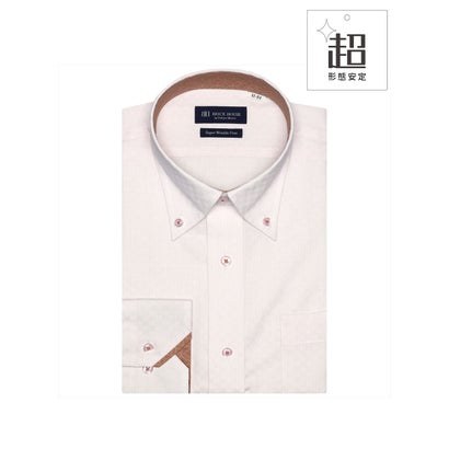 楽天LOCOMALL（ロコンド公式ストア）トーキョーシャツ TOKYO SHIRTS 【超形態安定】 ボタンダウンカラー 長袖ワイシャツ （ピンク）