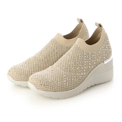 アンリーフ unReef ニットスリッポンスニーカー （ベージュ）