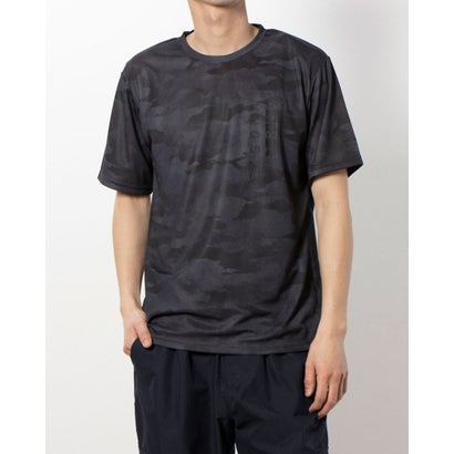 ティゴラ TIGORA メンズ 半袖機能Tシャツ ドライメッシュTシャツ TR-9A1224TS (ダークグレー)