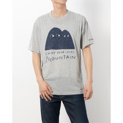 コロンビア Columbia メンズ アウトドア 半袖Tシャツ エンジョイマウンテンライフグラフィックショートスリーブTシャツ PM0220 （Columbia Grey Heather）