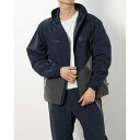 コンバース CONVERSE メンズ クロスジャケット COL BLOCK WV JK_ 40100022 (NAVY MULTI)