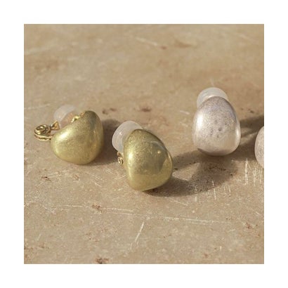 スリーフォータイム Three Four Time 【LIMITED NUMBER/リミテッドナンバー】メタルボリュームイヤリング （ゴールド）