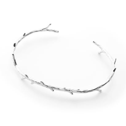 アクアガレージ aquagarage ★小枝モチーフバングル ブレスレット (シルバー)