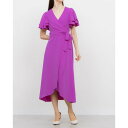 フェイズ エイト Phase Eight Gian Wrap Midi Dress (Magenta)