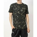 アンダーアーマー UNDER ARMOUR メンズ 半袖機能Tシャツ UAアイソチル プリント ショートスリーブTシャツ 1384792 （Baroque Green//）