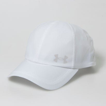 アンダーアーマー UNDER ARMOUR 陸上/ランニング キャップ UAアイソチル ローンチ アジャスタブル キャップ 1383477 White / White / Reflective 