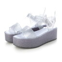 bT melissa MELISSA MAR AD iGLITTER CLEAR /LILACj