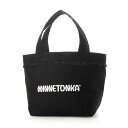 ミネトンカ MINNETONKA フリンジトートバッグ fringe-logo-toto-bl （BLACK）