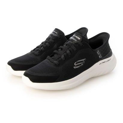 スケッチャーズ SKECHERS SLIP-INS:BOUNDER 2.0 - EMERGED（スリップインズ：バウンダー 2.0 - エマージド）232459 バンジーレーススニーカー （ブラック/ホワイト）