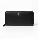 Jo NC Calvin Klein ZIP AROIUND WALLET iBLACKj