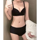 ミニミニストア miniministore セクシーランジェリーセット ノンワイヤー 【返品不可商品】 (ブラック)
