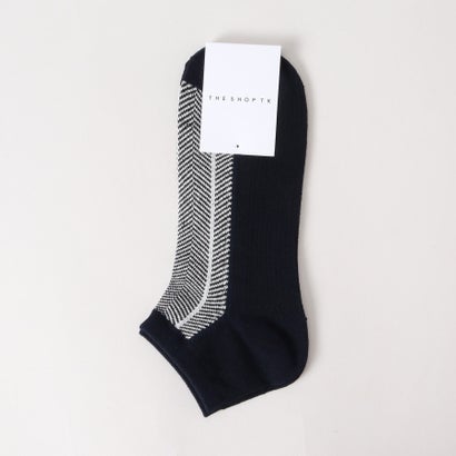 ザ ショップ ティーケー(メンズ) THE SHOP TK(Men) ヘリンボンショートSOX （ネイビー(094)）