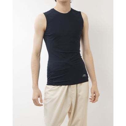 ティゴラ TIGORA メンズ フィットネス ノースリーブコンプレッションインナー ノースリーブコンプレッション_iCOOL TR-3A1204UT (ネイビー...