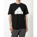 アディダス adidas メンズ 半袖Tシャツ M CE TORN CAMO グラフィック Tシャツ IS2855 (ブラック)