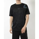 オークリー OAKLEY メンズ 半袖機能Tシャツ ENHANCE TECH COLD SS CREW2.0 FOA406322 (BLACK/TURQUOISE)