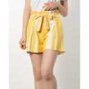 リナシメント RINASCIMENTO ストライプ柄ショートパンツ (var.Plumeria)