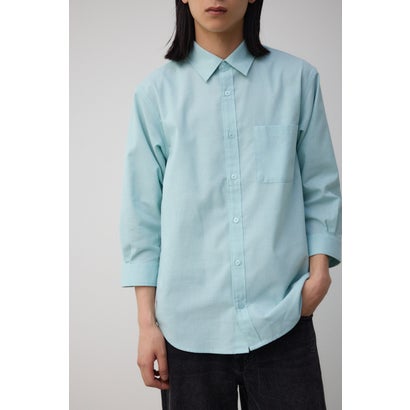 テックリネン7分袖シャツ L/MINT1