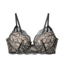 ウイング Wing ブラジャー 立体感のあるバストをメイク ふっくらデコルテ きれいな谷間 ブラのズレ・浮きを軽減 【ハイライトブラ】 (BL)