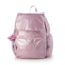 キプリング Kipling CITY ZIP S バックパック (Metallic Lilac)