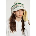 ボンボンロゴKnit キャップ WHT