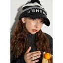 ボンボンロゴKnit キャップ BLK