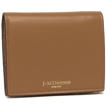 ジェイアンドエムデヴィッドソン J&M DAVIDSON 二つ折り財布 ミニ財布 ブラウン レディース J&M DAVIDSON SBFW0XX SCXX 610G CARAMEL 