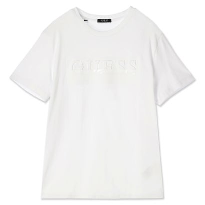 ゲス GUESS MEN'S S/Slv Tee Shirt (WHT) 半袖 Tシャツ