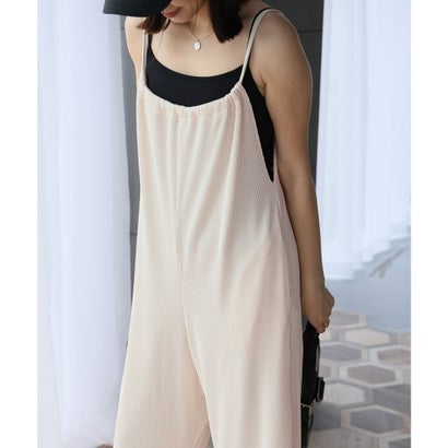 ガーリードール Girly Doll ワイドサロペットパンツ (アイボリー)