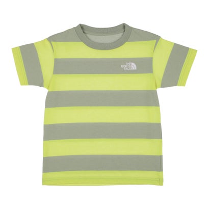 ザ ノース フェイス THE NORTH FACE メンズ アウトドア 半袖Tシャツ S/S Field Border Tee_キッズ ショートスリーブフィールドボーダーティー NTJ32321 （ミスティーセージ）