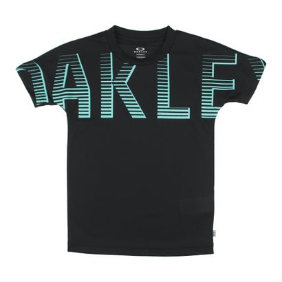 I[N[ OAKLEY WjA @\TVc ENHANCE MESH SS TEE YTR 7.0 FOA406400 iBLACKOUTj