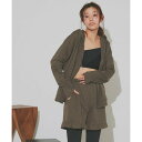 【ラッシュガード】バックフレアドロストフーディ (ブラウン)