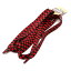 塼졼 SHOELACE 10mm 塼졼 CHEKER ץȡԲľʡ BLACK/RED