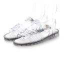 メリッサ melissa MELISSA POSSESSION FRESH AD (CLEAR/WHITE)