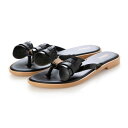 メリッサ melissa MELISSA FLIP FLOP SLIM V AD (BLACK/BEIGE)