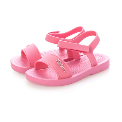 ◇メリッサ melissa MINI MELISSA SUN LAGUNA BBサマーシーズンにおすすめのフラットサンダル。足首ストラップ付きで脱げづらく、アクティブなキッズにぴったりのデザイン。着脱はベルクロ仕様でらくちん。【素材】アッパ...