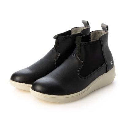 クロワッサン CROISSANT 軽量ショートブーツ CR0524 （ブラック）