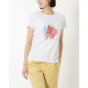 モードフルーレ MODE FOURRURE イタリア製コットンTシャツ (オウム)