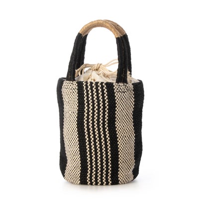 カシェリエ カシェリエ CACHELLIE C8449 JUTE BUCKET TOTE （ストライプ）